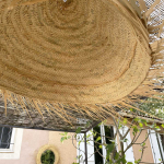 Suspension Marocaine en paille de palmier