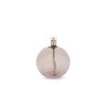 Lampe à huile forme boule en verre givré - taille M - Peri Glass