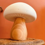 Lampe de chevet en porcelaine forme champignon