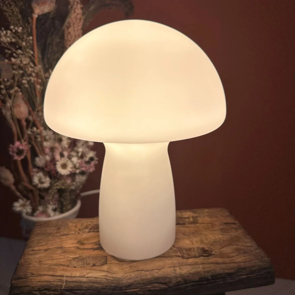 VKTY Lampe de chevet en forme de champignon mignon, lampe
