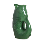 Pichet ou vase poisson vert Glouglou