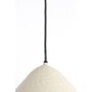Suspension Elimo D32cm en métal crème
