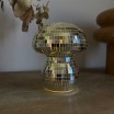 Déco Champignon disco LED illuminé