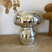 Déco Champignon disco LED à piles