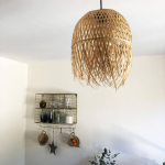 Luminaire Ibiza Bambou naturel tressé