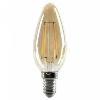 Ampoule LED E14 rétro Edison flamme Ambrée