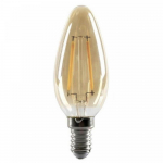 Ampoule LED E14 rétro Edison flamme Ambrée