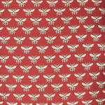 Pochette motif Abeille en tissu Made in France