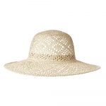Chapeau XL en paille avec franges D. 50 cm Couleur Naturelle